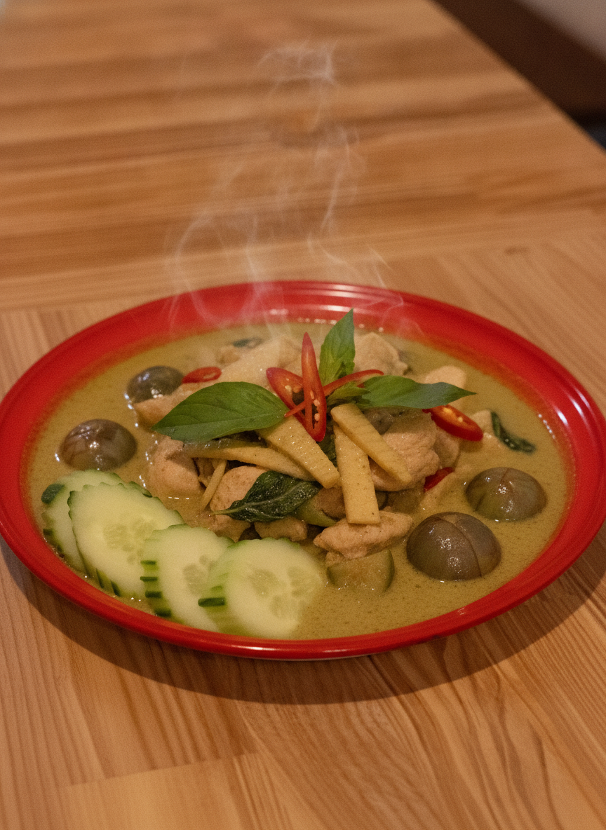 Thai green curry